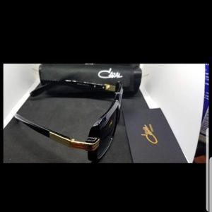 Cazal 607 all black tinted lens classics